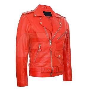 Veste en cuir de vachette douce au toucher pour hommes Style High Street Meilleur fabricant OEM Nouvelle mode d'hiver - Product Image 4