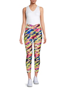 Mallas de gimnasio de alta calidad para mujer, ropa activa, de cintura alta, moda de verano, sublimadas, venta al por mayor - Product Image 6