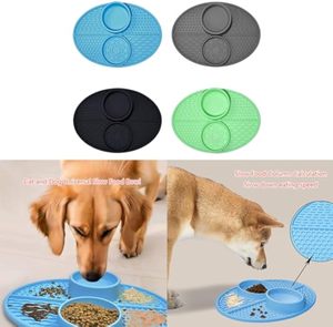 Wholesale Silicone <b>Cat</b> and Dog Licking <b>Mat</b> BPA Free Slow Feeding Pad Non Slip Easy Clean Stress Relief Solution - Product Image 1