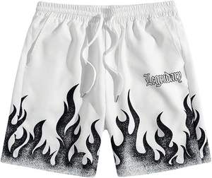 Vintage Summer Heavyweight Oxford Fabric Anti-UV Breathable Drawstring <b>Shorts</b> <b>Men</b> Wholesale Hip Hop Style <b>Jogging</b> <b>Shorts</b> - Product Image 1