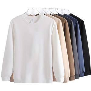 เสื้อฮู้ดและเสื้อกันหนาวผ้าฝ้ายขนแกะโอเวอร์ไซส์สำหรับผู้ชายผ้า100% พิมพ์ลายคอกลมสำหรับฤดูหนาว - Product Image 6