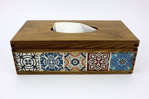 Boîte à mouchoirs en bois bricolage personnalisée de haute qualité pour la décoration de la maison pour l'artisanat au prix le plus bas par HF CRAFTS - Product Image 3