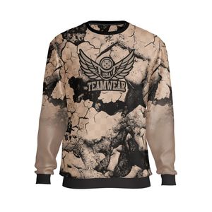 Qualité Coton Surdimensionné Sweat Épais Polaire Doublé Ras Du Cou Sublimation Blanc pour Sports D'hiver Crewneck Sweatshirts - Product Image 3