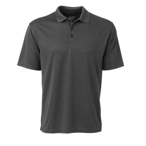 Polo de algodón orgánico sostenible para hombre, ropa informal transpirable y ligera con letras de tela de lona ecológicas - Product Image 6