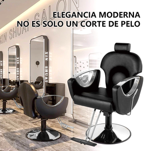 Silla Reclinable de Piel Ajustable y Duradera para Spa, Estetica, Salon de Belleza, Escuela, Masajes - Product Image 6