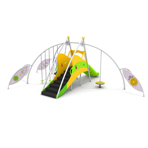 Inspire Active Play: Ensembles d'aires de jeux pour jardins d'enfants PE Board Premium avec toboggans et balançoires personnalisables | Certifié CE/<span class=keywords><strong>CPC</strong></span> - Product Image 5