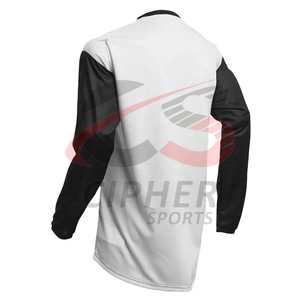 เสื้อแข่งรถมอเตอร์ไซค์ใส่ได้ทั้งชายและหญิงเสื้อแข่งรถ100% ผ้าโพลีเอสเตอร์ออกแบบได้ตามต้องการ - Product Image 5