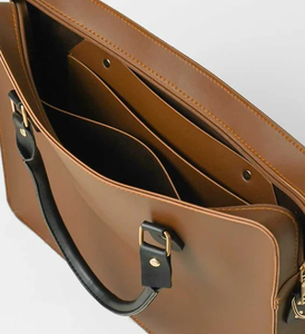 Sacs à ordinateur portables en cuir pour hommes, couleur unie, prix raisonnable, best-seller, design unique, vente en gros - Product Image 4