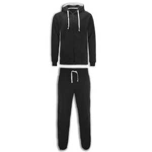 Conjunto Deportivo Unisex de Felpa Técnica, Personalizado, Estampado, para Invierno, Grueso, Transpirable, 100% Algodón, Estilo Urbano, de Dos Piezas, para Moda - Product Image 4