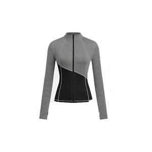 Vêtements de sport pour femmes grande taille, ensemble 2 pièces, coupe-vent, imperméable, avec capuche, pour la gym, l'entraînement, le fitness, le yoga - Product Image 5