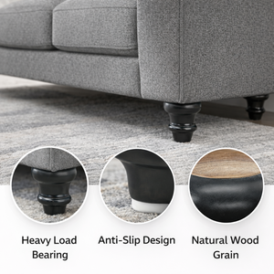 Patas de Sofá de Madera Maciza Torneada, Diseño Tradicional de Primera Calidad para Sala de Estar, Sofá, Silla, Cama, Gabinete, Fábrica OEM ODM - Product Image 5