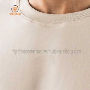 เสื้อยืดผู้ชายทรงโอเวอร์ไซส์220gsm โอเวอร์ไซส์แบบกำหนดเองไหล่100% เบาสไตล์สตรีทผ้าคอตตอนยาวโชว์ไหล่ว่างเปล่า - Product Image 5