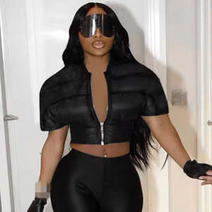 Veste matelassée pour femmes, temps froid, chaude, isolée, tissu doux, coupe confortable pour les voyages en plein air, décontractée, rue et usage quotidien - Product Image 6