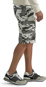 Pantalones cortos cargo de mezclilla de camuflaje Vintage para hombre, pantalones cortos de carga totalmente personalizados transpirables de estilo camuflaje resistente de infantería táctica informal para hombre - Product Image 3