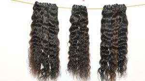 Extensiones de cabello humano de templo indio virgen Natural 100%, ondas profundas sueltas baratas, Color negro, cutícula alineada, ondas crudas sin procesar - Product Image 2
