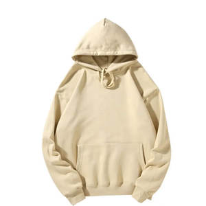 Winter Collection Heavyweight 400G French Terry Fleece Drop Shoulder Plain Solid Hoodies pour femmes - Product Image 4