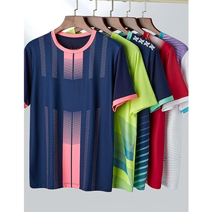 Buena venta de la más alta calidad lavable a máquina último estilo hombres ropa exterior camisetas de secado rápido 100% algodón Camisetas cuello redondo para hombres - Product Image 5