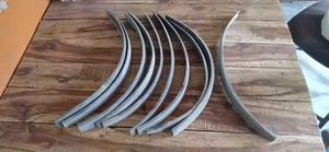 Assiette en corne de buffle d'eau, artisanale, écologique, art populaire, courbe naturelle, noire, forme d'écaille, taille personnalisable, bien utilisée - Product Image 3