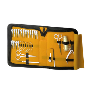 Hair <b>Extensions</b> Tools Stainless Steel Hair <b>Extension</b> & <b>Beading</b> Tool Kit Pliers With Beautiful Leather Pouch Eco-Friendly - Product Image 2