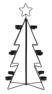 Wholesale Custom Gold Metal <b>Christmas</b> <b>Tree</b> <b>Candle</b> Holder Unique <b>Candle</b> Jar for Home Decoration Easter & Valentine's Day Lanterns - Product Image 2