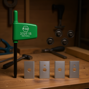 Cuchillas Reversibles Festool HW-WP 30x12x1,5 - Paquete de 4 Cuchillas para Sierra - Product Image 3