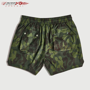 Quick Dry Casual Canvas Windbreaker Shorts for Men-<b>Knee</b> Length Mid Waist Trendy Outdoor Running & Gym Workouts - Product Image 2