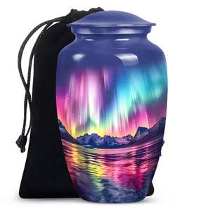 Urna Funeraria de Aluminio para Cenizas con Etiqueta Privada, Diseñada para Uso Conmemorativo a Largo Plazo Mientras Mantiene una Apariencia Hermosa - Product Image 6