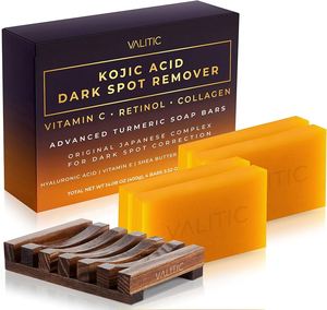 สบู่วาลิทิค โคจิก แอซิด ลดจุดด่างดำ สูตรทำมือ โปร่งใส ช่วยเพิ่มความชุ่มชื้น วิตามินซี เรตินอล ของแท้จากญี่ปุ่น ไฮยาลูรอน - Product Image 3