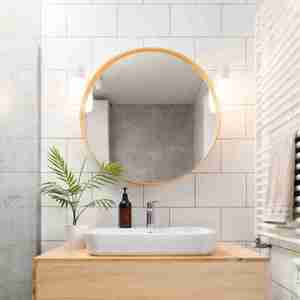 Hot Selling Handmade Wall <b>Mirror</b> <b>Round</b> <b>Round</b> <b>Wooden</b> <b>Frame</b> Manufacturer From India With Top Quality - Product Image 4