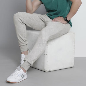 Pantalon de jogging décontracté pour homme, 100 % coton, coupe droite, taille mi-haute, léger, écologique, avec cordon de serrage, idéal pour l'hiver – Meilleures ventes - Product Image 4