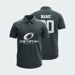 Polos con logotipo bordado de diseño personalizado al por mayor, ropa informal de proveedor directo de fábrica, polos para hombre con bajo MOQ - Product Image 6