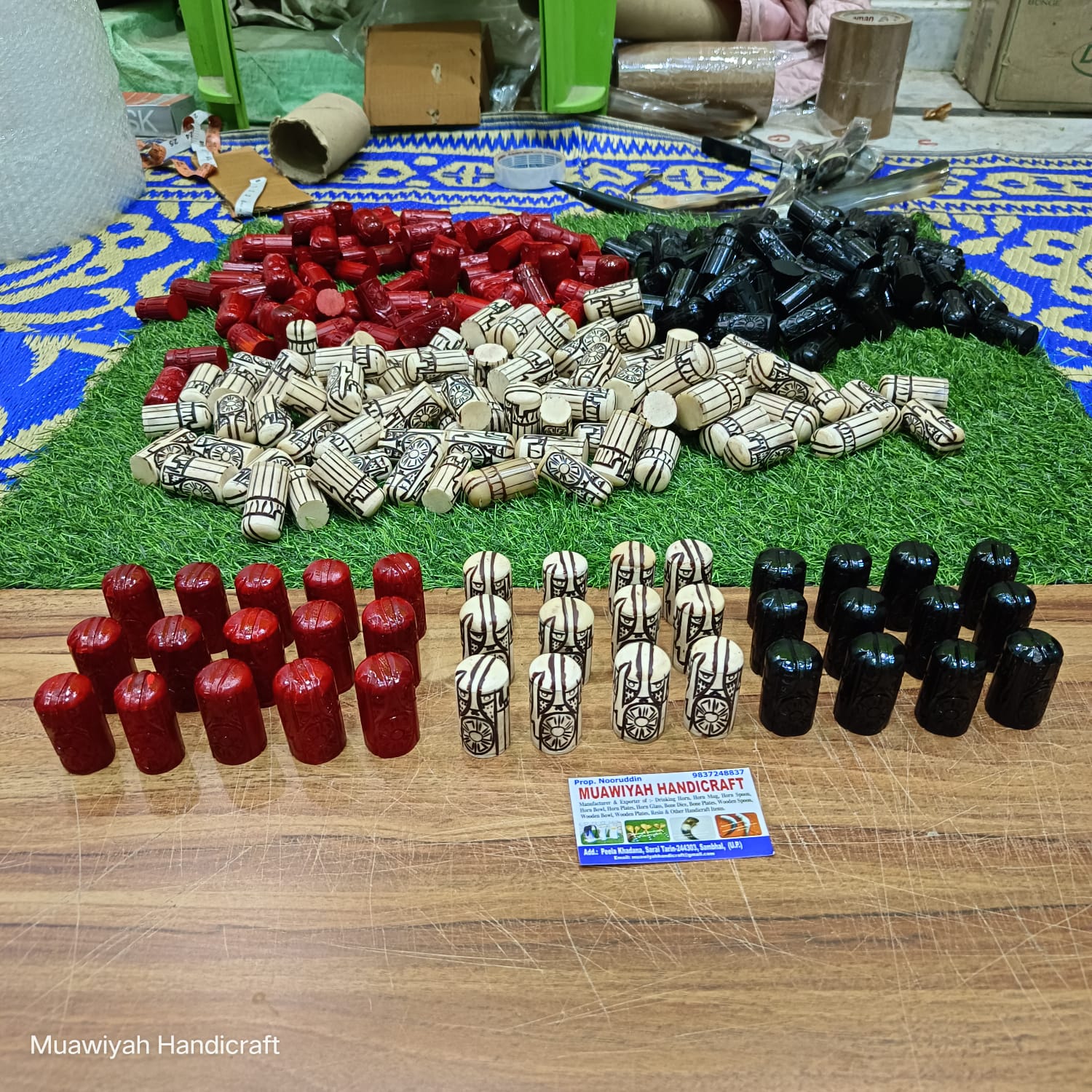Noir blanc et rouge