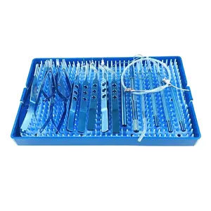 Sterilization Box | High Temperature Aluminum Alloy Sterilization Tray | Cataract Set Sterilization Tray Case Your Logo