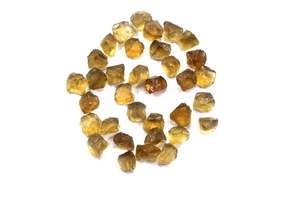 25 piezas de piedras preciosas de cuarzo de oso natural, 10-12 MM, whisky de cuarzo, piedras preciosas sueltas en bruto de calidad increíble para la fabricación de joyas - Product Image 4