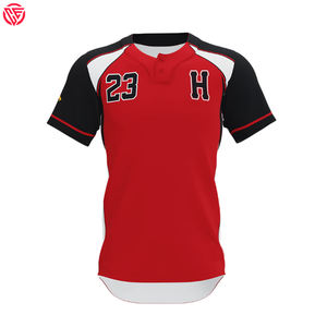 Maillot de softball brodé personnalisé de qualité supérieure, chemise de baseball à col rond pour services de conception rapide OEM - Product Image 5