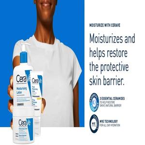 Solo CeraVees Loción Hidratante Diaria para Rostro y Cuerpo con Ácido Hialurónico para Piel Normal a Seca, 8 oz, Mejor Oferta, Mejor Precio - Product Image 3