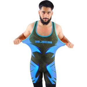 Singlet de Lutte pour Hommes Disponible en Tarif de Gros sur Mesure Anti-Rides Respirant Vente Chaude Pas Cher Singlet de Lutte - Product Image 2