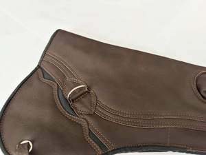 Guantes de cetrería de cuero suave de doble capa para caza salvaje guante de halcón transpirable de talla grande - Product Image 3