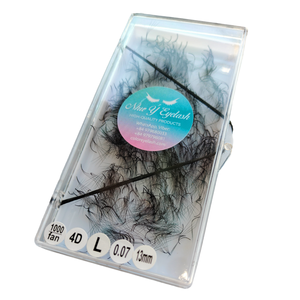 Nouveau et chaud Style coréen Pbt Fiber 1000 Box 0.03mm à 0.20mm 4D ventilateurs de Promade en vrac fabriqués au Viet Nam - Product Image 6