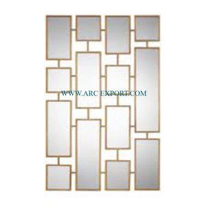 Hogar y sala de estar Decoración clásica Espejo colgante de pared Más vendidos Hecho a mano Forma de mariposa Marco metálico Espejo de pared - Product Image 6