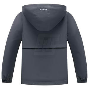 Chaqueta cortavientos para niños, ropa exterior cómoda, chaqueta cortavientos para niños para deportes escolares y uso informal - Product Image 2