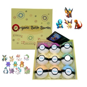 Bombes de bain pour enfants - Pack de 9 bombes de bain organiques, excellent cadeau pour les garçons et les filles, jouet de bain amusant, 3,5 oz, aromathérapie et relaxation - Product Image 3