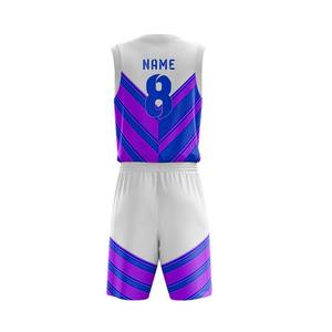 Uniformes de Baloncesto Reversibles de Malla Transpirable con Diseño Personalizado, Fabricados en Fábrica, Conjuntos Sublimados Impresos OEM - Product Image 6