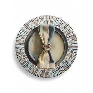 Manteles Individuales Ecológicos de Nácar Gris para Comedor y Decoración Sencilla - Product Image 2