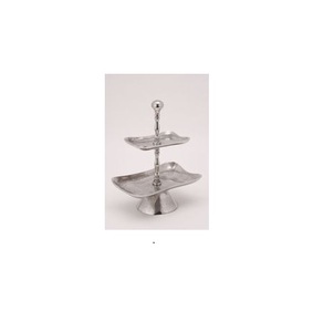 Soporte de pastel de aluminio al por mayor 100% Soporte de pastel de aluminio superior real Fabricación Soporte de pastel de aluminio de diseño moderno - Product Image 2