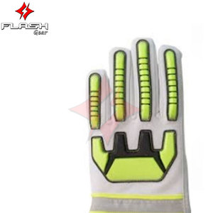 Gants de sécurité pour mécaniciens en cuir léger haute performance, sangle unique, conception de préhension flexible, options personnalisables, confortables - Product Image 5