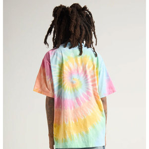 Camisetas de algodón 100% para hombre, camisetas de manga corta de gran tamaño teñidas lisas, camisetas en blanco para hombre, camisetas ecológicas - Product Image 6