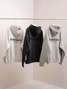 Sweat à capuche unisexe essentiel personnalisé 100% coton French Terry de haute qualité en polaire d'hiver avec logo frontal Coupe ample pour hommes - Product Image 6