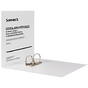 แฟ้มพลาสติกโพลีโพรพิลีนสีขาว Soennecken Extra Wide สำหรับใส่เอกสารขนาด DIN A4 84 มม. - Product Image 2