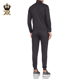 Survêtement décontracté d'hiver ajusté, personnalisé, 100 % coton respirant, unisexe, pour l'exercice et le jogging, taille élastique de haute qualité - Product Image 2